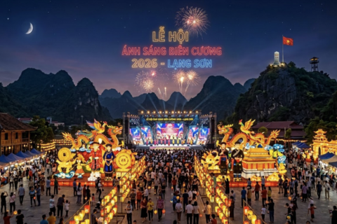 Lạng Sơn lần đầu tổ chức Lễ hội Ánh sáng biên cương trong 2 ngày 19 - 20/9