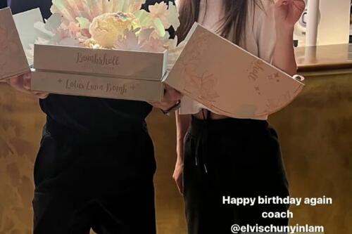 Mỹ nhân Thái Trác Nghiên công khai 