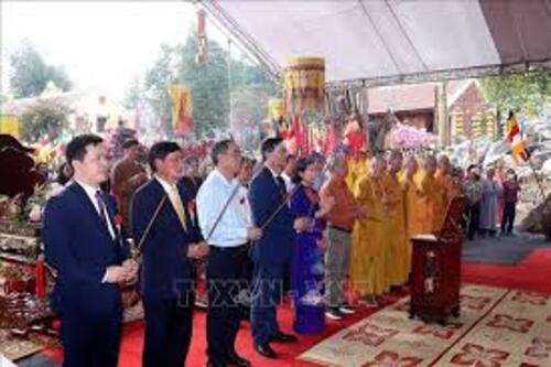 Lễ hội Xuân Chùa Phật Quang Hòa Bình lan tỏa thông điệp sống hướng thiện