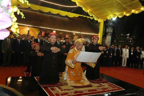 Rực sáng di sản Triều Trần trong đêm khai mạc Lễ hội Đền Trần 2026