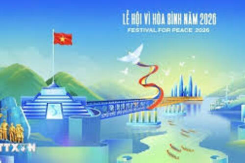 Quảng Trị: Ra mắt Bộ nhận diện Lễ hội Vì Hòa bình 2026