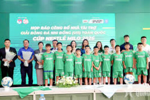 53 đội bóng thi đấu tại Giải bóng đá Nhi đồng (U11) toàn quốc