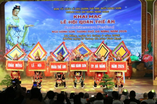 Đà Nẵng rộn ràng khai hội Quán Thế Âm - Ngũ Hành Sơn 2026