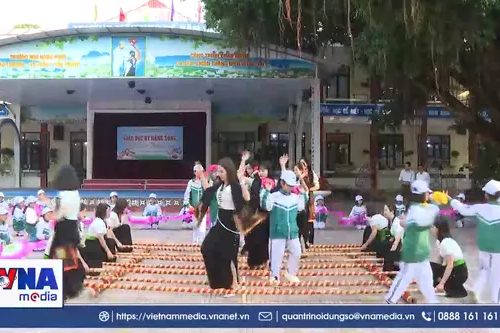 Văn hóa truyền thống lan tỏa trong trường học tại Điện Biên