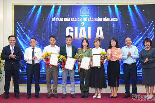 23 tác phẩm được vinh danh tại Giải Báo chí về Bảo hiểm năm 2025
