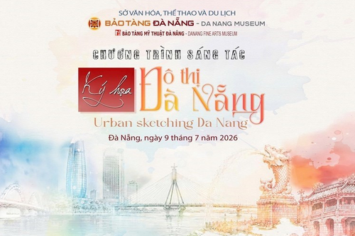 Lưu giữ vẻ đẹp Đà Nẵng qua những bức ký họa