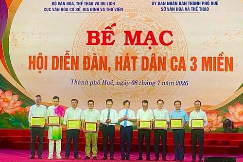 Hội diễn Đàn, hát dân ca 3 miền 2026 có sự tham gia của nhiều chủ thể di sản