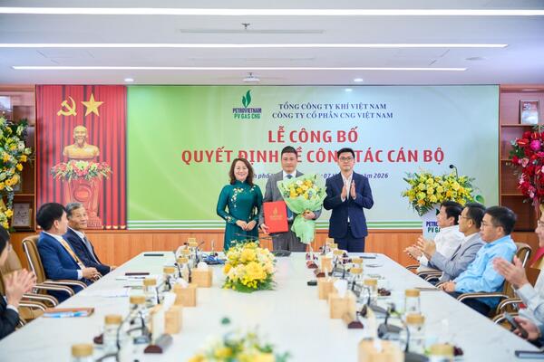 PV GAS CNG có Giám đốc mới