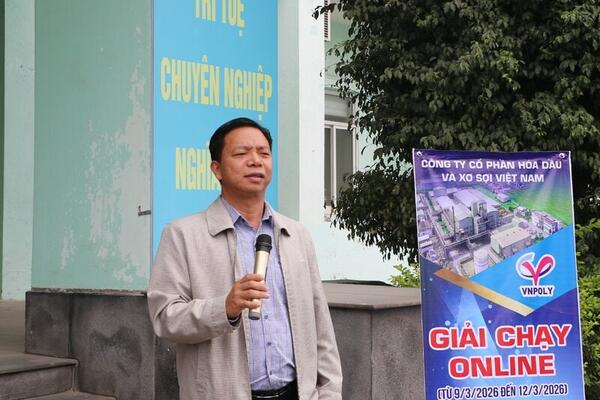 VNPOLY khai mạc Giải Chạy bộ online chào mừng 18 năm ngày thành lập Công ty