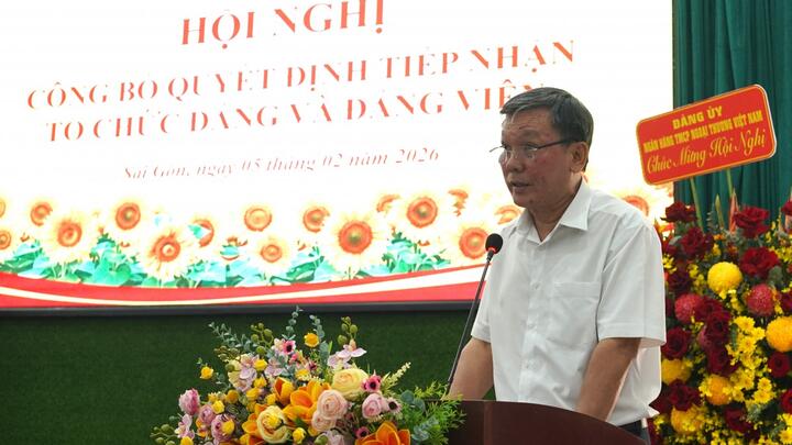 Đảng ủy EVNSPC dự lễ công bố và trao các quyết định về công tác tổ chức Đảng và đảng viên