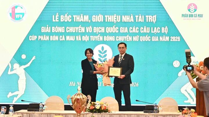 PVCFC tự hào là nhà tài trợ kim cương Giải Bóng chuyền Vô địch Quốc gia