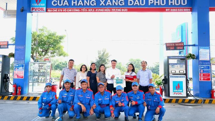 CHXD Phú Hữu - PVOIL: Những “chiến binh” áo xanh làm nên kỳ tích