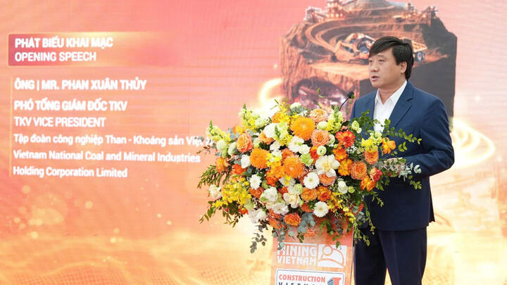 TKV khẳng định vai trò nòng cốt ngành khai khoáng tại Mining & Construction Vietnam 2026