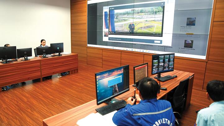 “Mắt thần” ở Nhà máy Lọc dầu Dung Quất