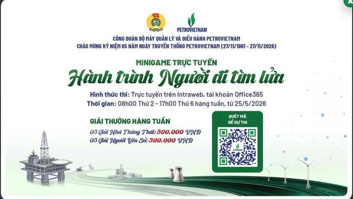 Lan tỏa niềm tự hào truyền thống qua cuộc thi “Hành trình người đi tìm lửa"