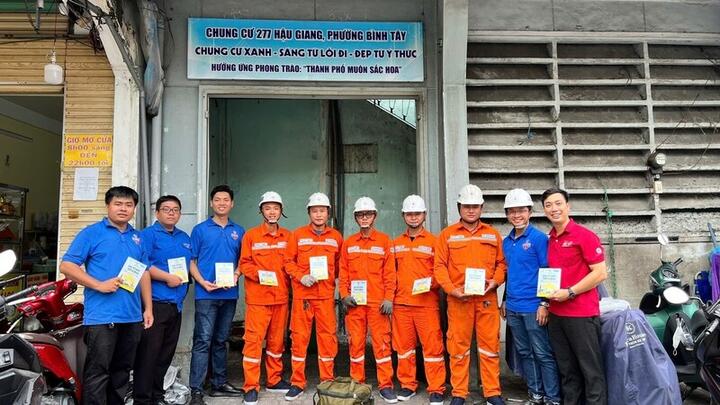 Tuổi trẻ EVNHCMC hưởng ứng chiến dịch Kỳ nghỉ Hồng 2026