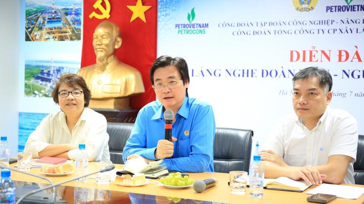 Công đoàn PETROCONS tổ chức Diễn đàn “Lắng nghe đoàn viên – Người lao động nói”