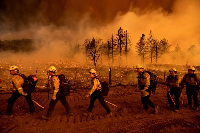 Mỹ: Đóng cửa khẩn cấp 9 khu rừng quốc gia do cháy tại bang California - Ảnh 1