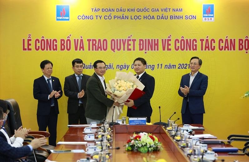 Công bố quyết định bổ nhiệm Tổng Giám đốc BSR