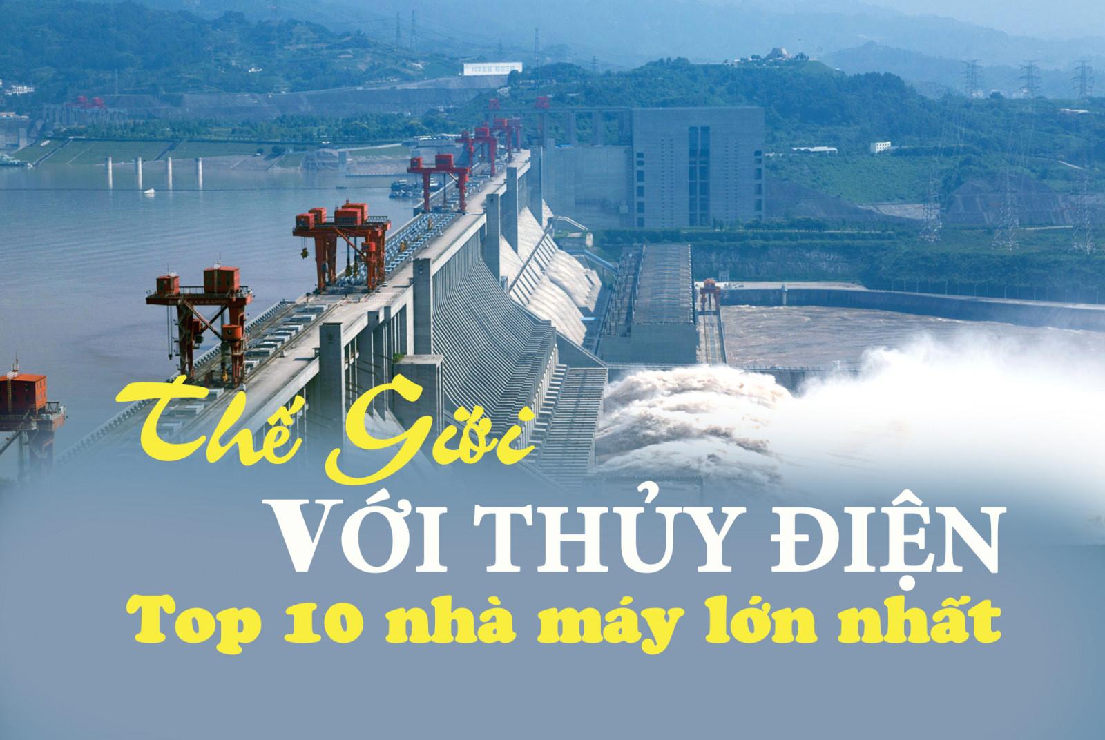 Thế giới với thủy điện - top 10 nhà máy lớn nhất - Ảnh 1