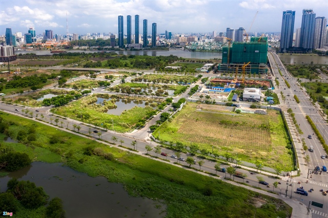 Giá trị đất Thủ Thiêm khi các công ty bỏ cọc ảnh 1