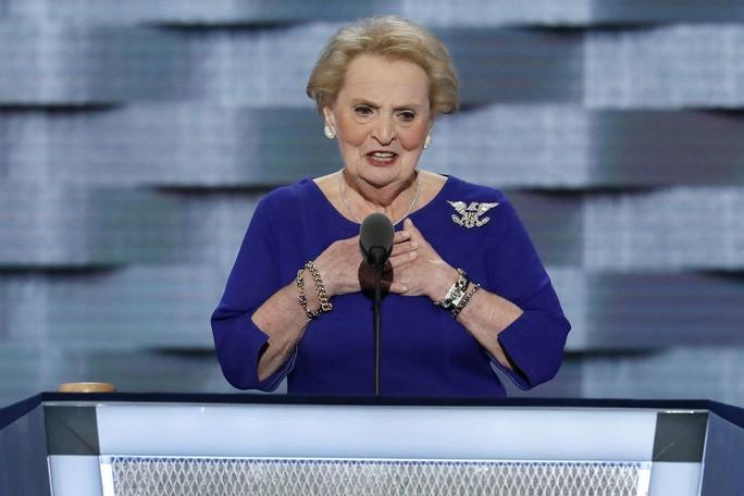 Cựu nữ Ngoại trưởng Mỹ  Madeleine Albright qua đời - Ảnh 1.