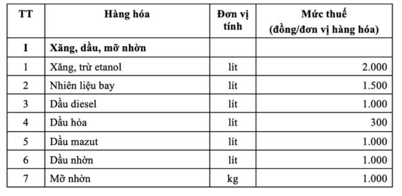 Giảm thuế bảo vệ môi trường với xăng, dầu từ 1/4 - Ảnh 1