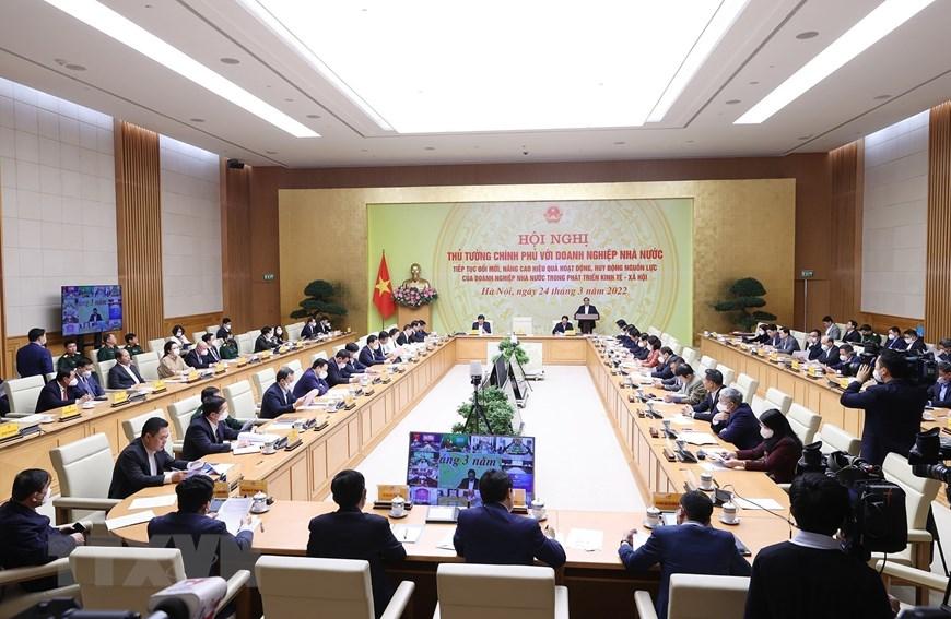 Thủ tướng Phạm Minh Chính chủ trì hội nghị với doanh nghiệp Nhà nước - Ảnh 2