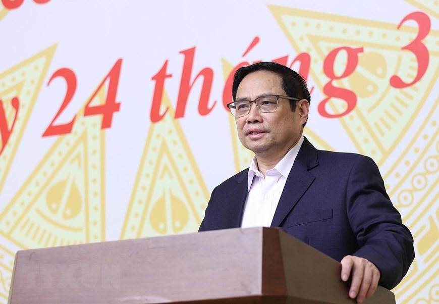 Thủ tướng Phạm Minh Chính chủ trì hội nghị với doanh nghiệp Nhà nước - Ảnh 1