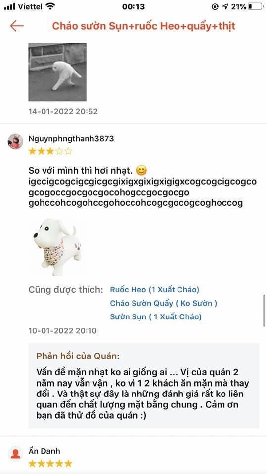 Ngỡ ngàng bật ngửa trước thái độ của chủ quán cháo sườn nổi tiếng Hà Nội: Khách phản hồi thì kêu tiễn vong, chê khách luyên thuyên, rảnh - Ảnh 2.