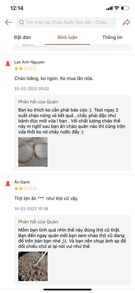 Ngỡ ngàng bật ngửa trước thái độ của chủ quán cháo sườn nổi tiếng Hà Nội: Khách phản hồi thì kêu tiễn vong, chê khách luyên thuyên, rảnh - Ảnh 3.