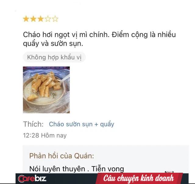 Ngỡ ngàng bật ngửa trước thái độ của chủ quán cháo sườn nổi tiếng Hà Nội: Khách phản hồi thì kêu tiễn vong, chê khách luyên thuyên, rảnh - Ảnh 1.