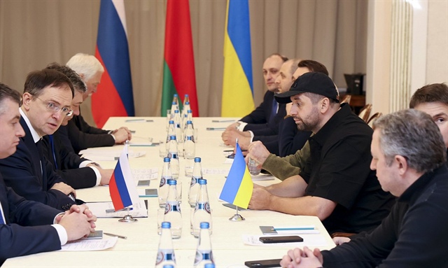 yêu cầu đàm phán của nga với ukraine ảnh 1