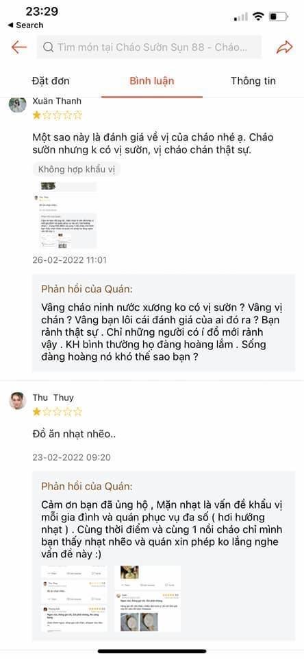 Ngỡ ngàng bật ngửa trước thái độ của chủ quán cháo sườn nổi tiếng Hà Nội: Khách phản hồi thì kêu tiễn vong, chê khách luyên thuyên, rảnh - Ảnh 7.