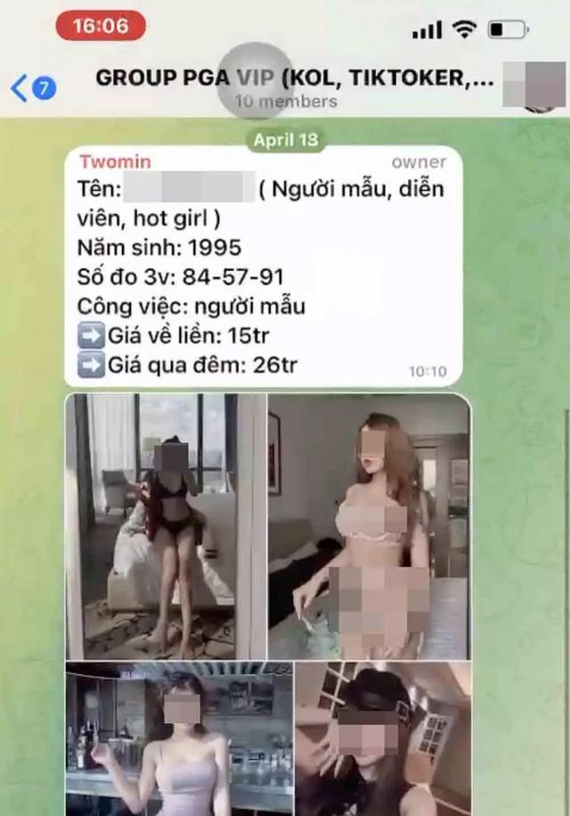 Lộ diện nhiều người mẫu, diễn viên, MC trong đường dây sugar baby của tú bà sinh viên - Ảnh 3.