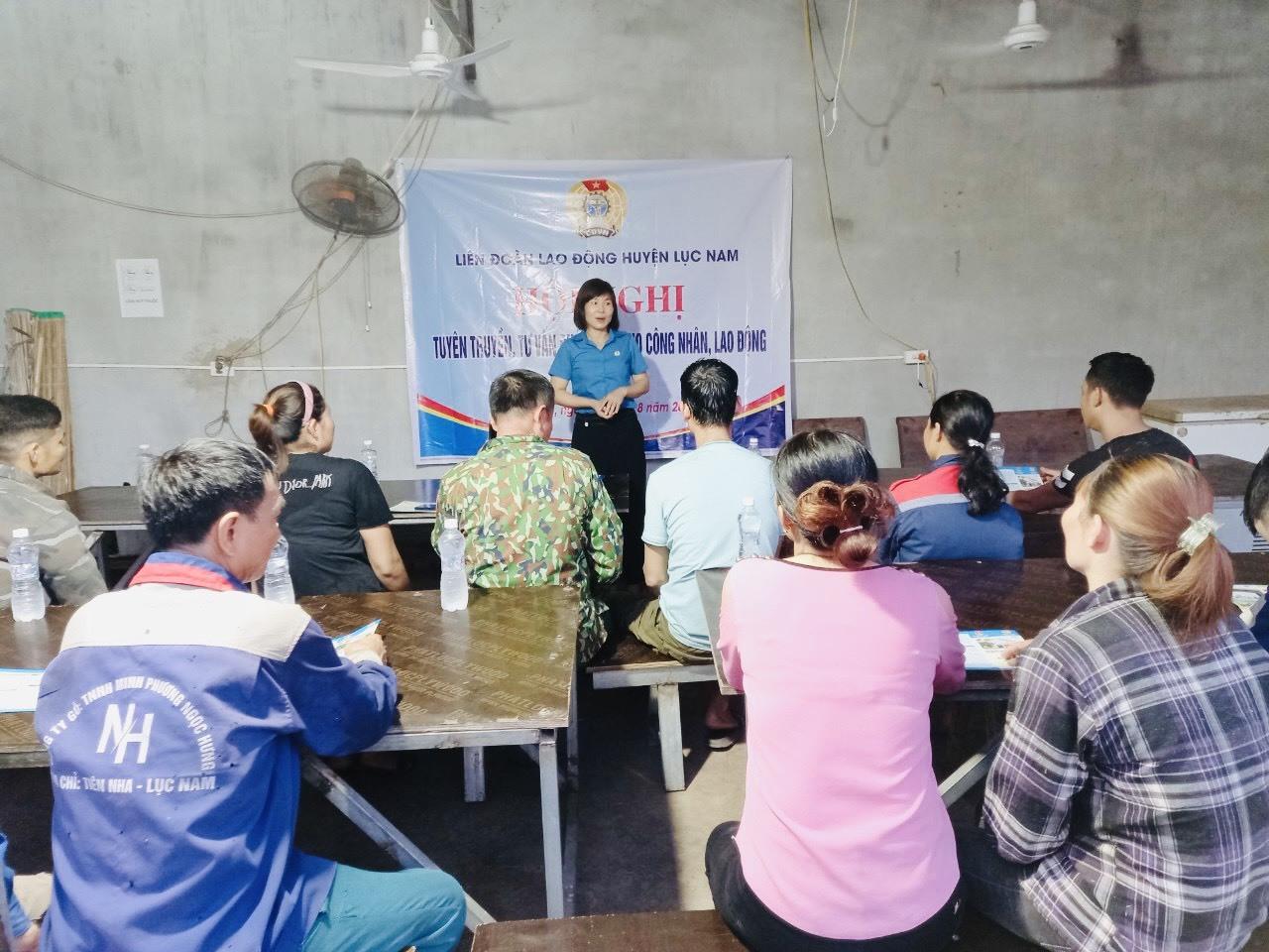 Bắc Giang: Tuyên truyền những điểm mới trong Bộ luật Lao động 2019