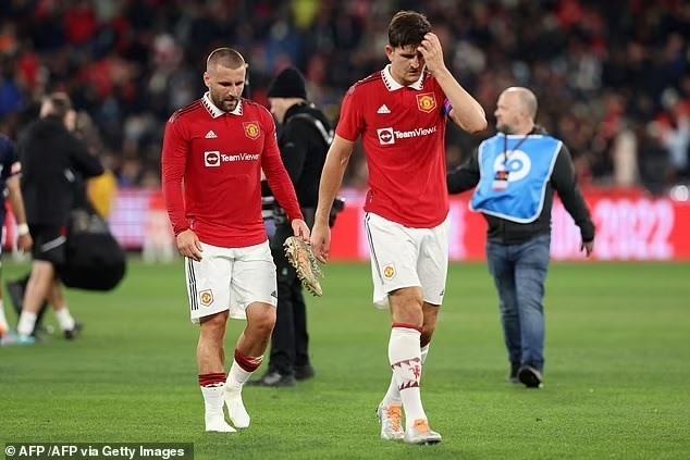 Luke Shaw lên tiếng bảo vệ Harry Maguire. Ảnh: AFP