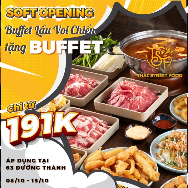 TSF Đường Thành chào Hoàn Kiếm - Buffet thả ga chỉ từ 191k - Ảnh 1.