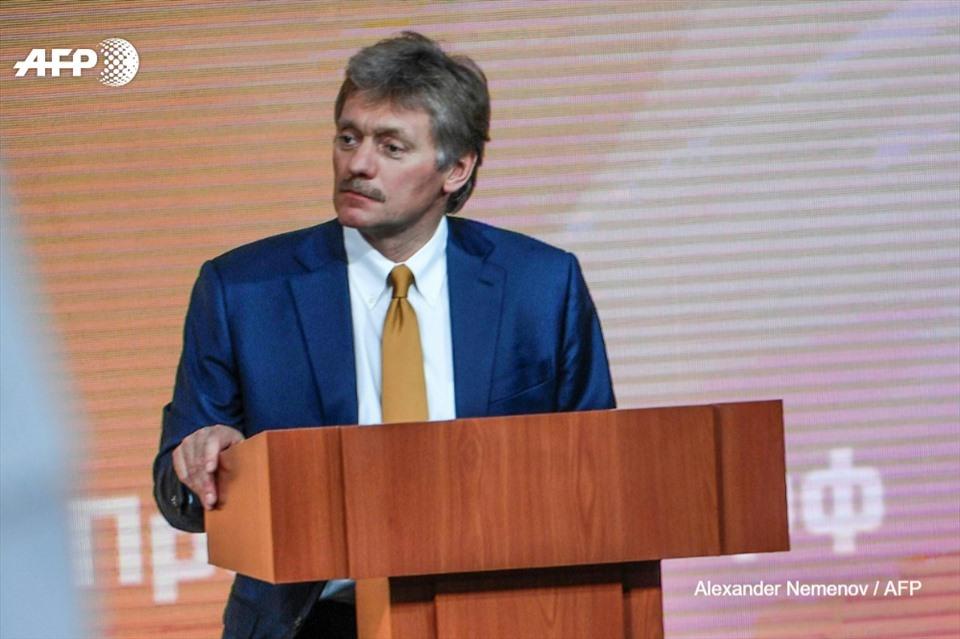 Người phát ngôn Điện Kremlin Dmitry Peskov. Ảnh: AFP