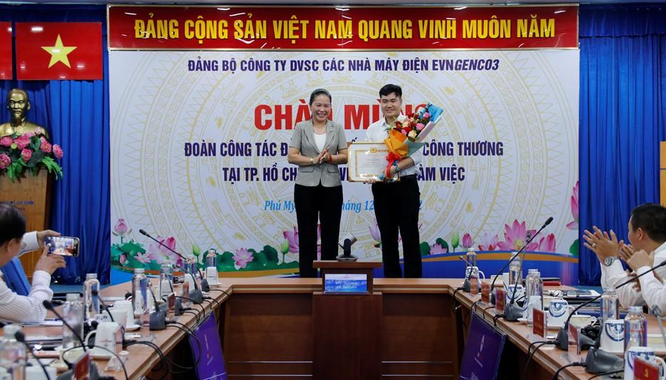 Đảng ủy khối cơ sở Bộ Công Thương tại TP. HCM làm việc với một số đơn vị của EVNGENCO3