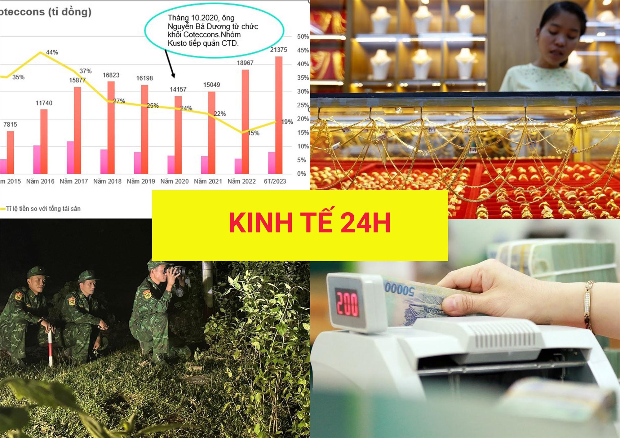 Kinh tế 24h:  Giá vàng trước bờ vực lao dốc; Lợn nhập lậu tái xuất hiện