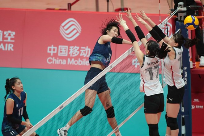 Trực tiếp ASIAD 19: Bóng chuyền nữ Việt Nam thi đấu bán kết