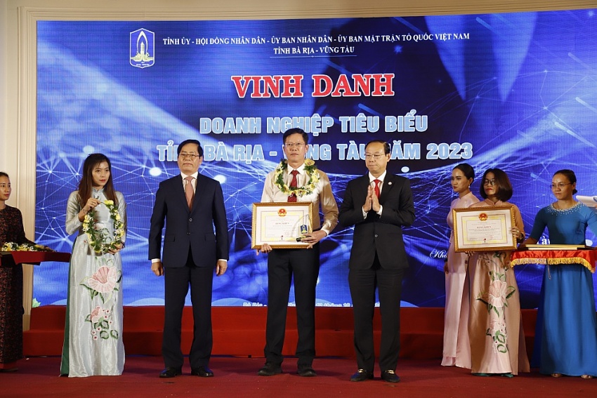 3 doanh nghiệp Dầu khí được tỉnh Bà Rịa - Vũng Tàu tôn vinh Doanh nghiệp tiêu biểu năm 2023