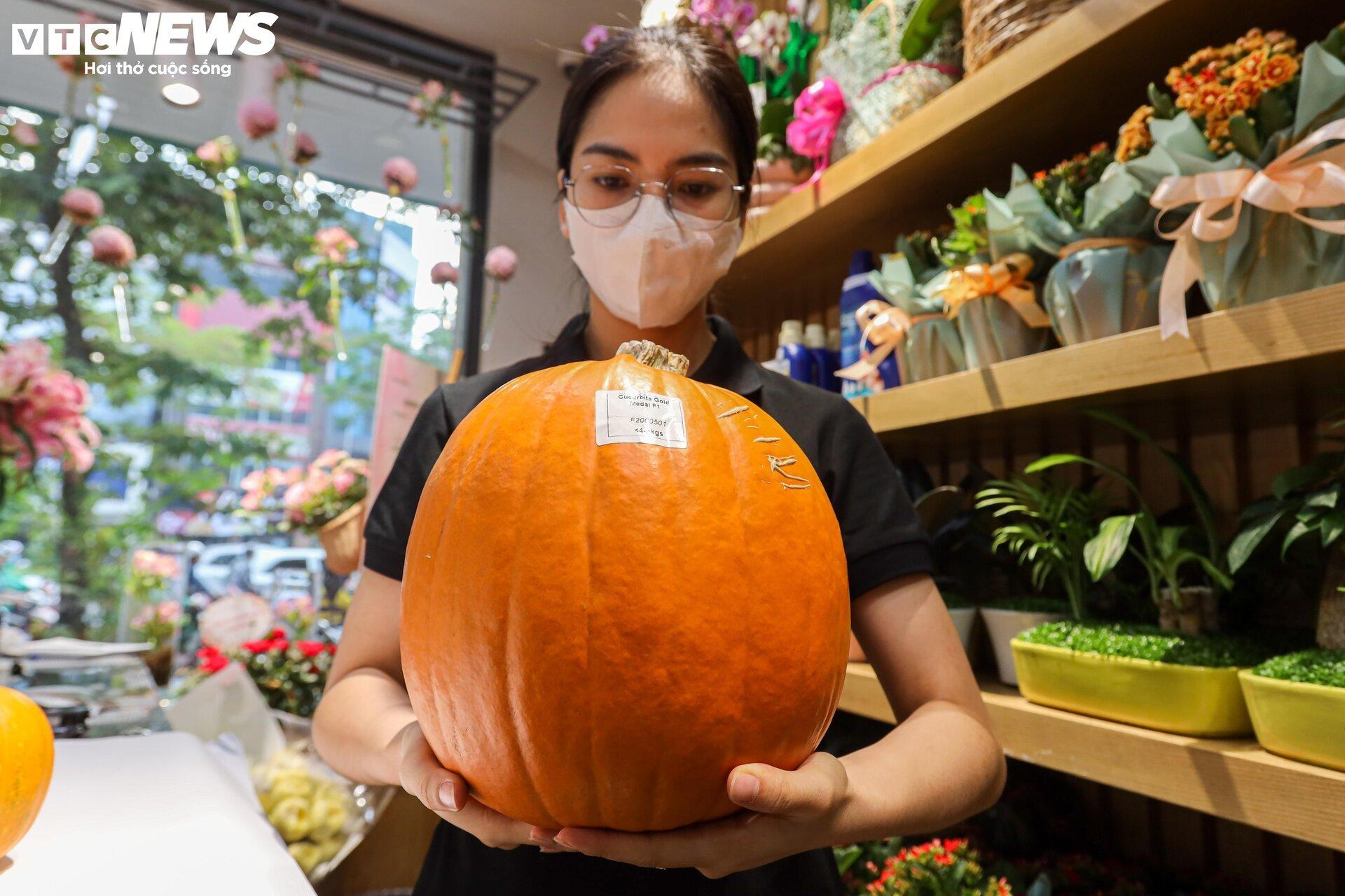 Khách lùng mua trang trí Halloween, bí ngô đủ loại cháy hàng - Ảnh 8.