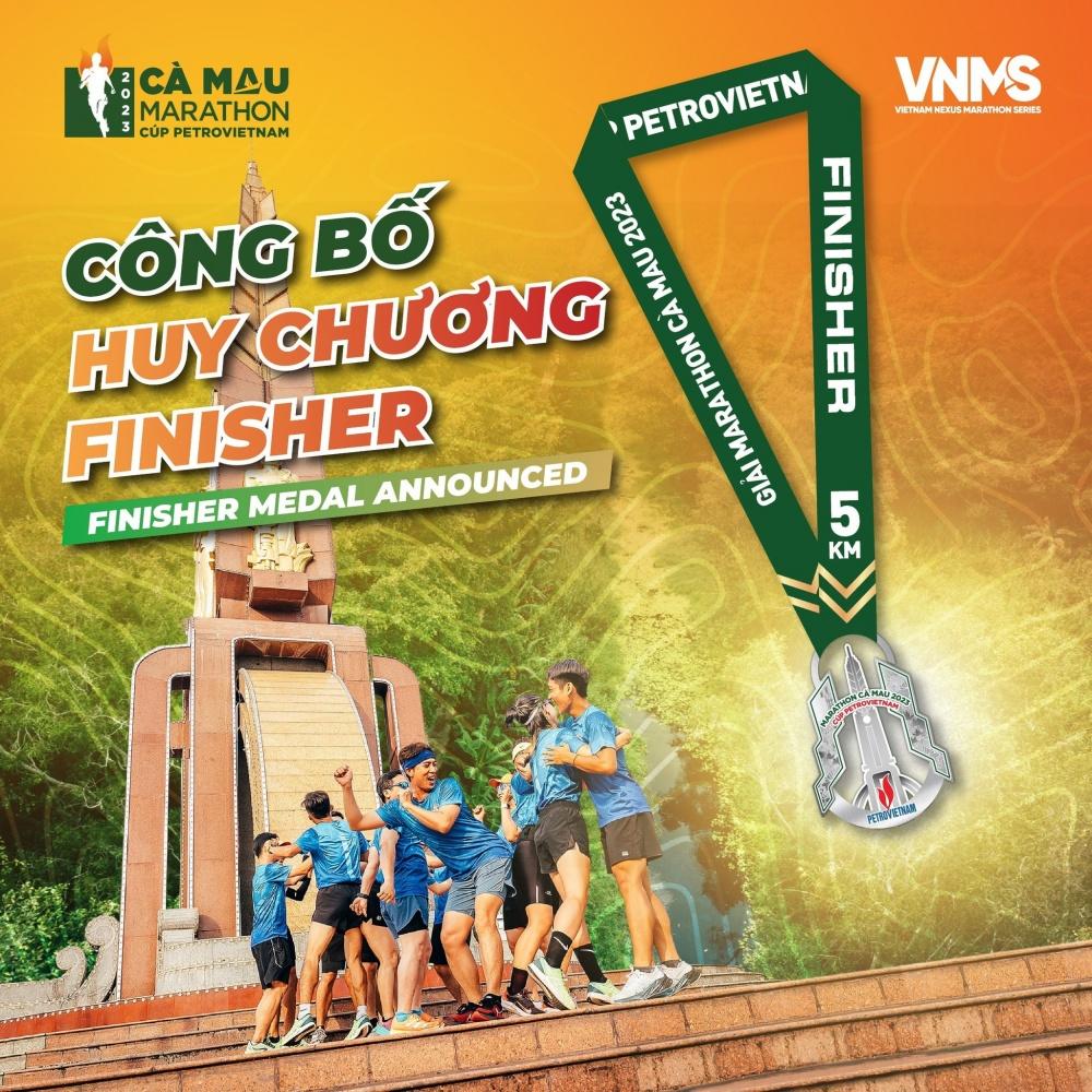 Cơ cấu giải thưởng chính thức của giải Marathon Cà Mau 2023 - Cúp Petrovietnam