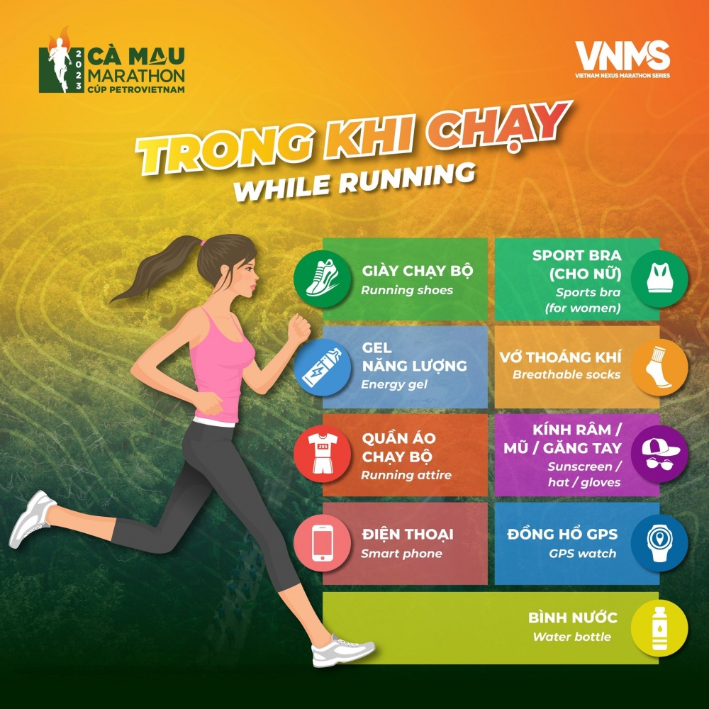 Nên chuẩn bị những gì cho giải chạy Marathon