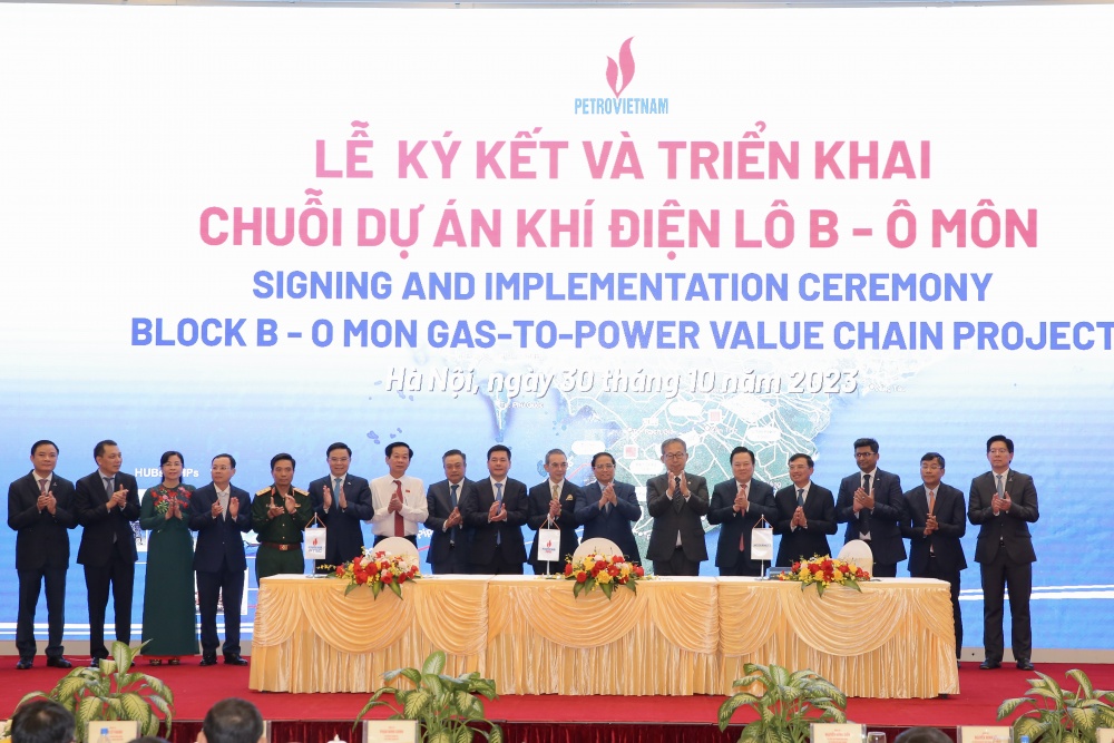 Petrovietnam ký kết triển khai chuỗi dự án khí – điện Lô B