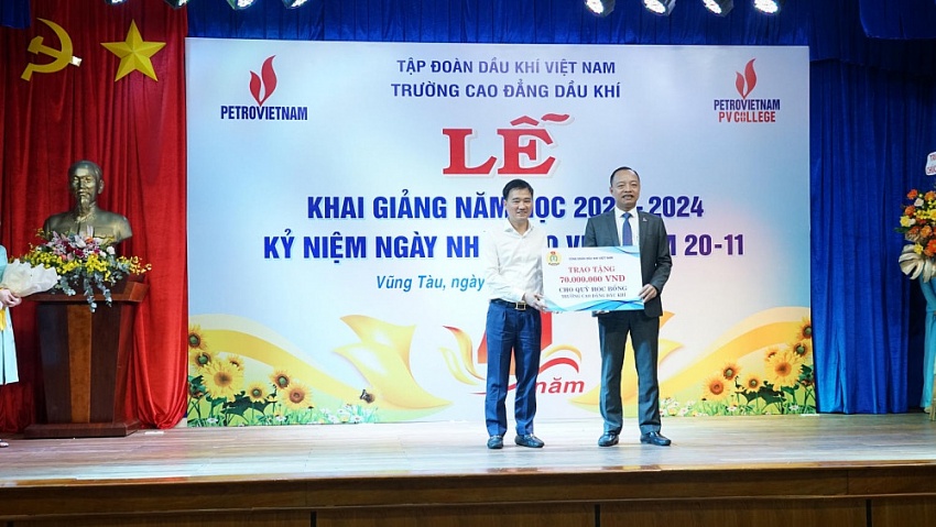 Trường Cao đẳng Dầu khí khai giảng năm học mới 2023-2024