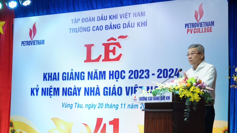 Trường Cao đẳng Dầu khí khai giảng năm học mới 2023-2024