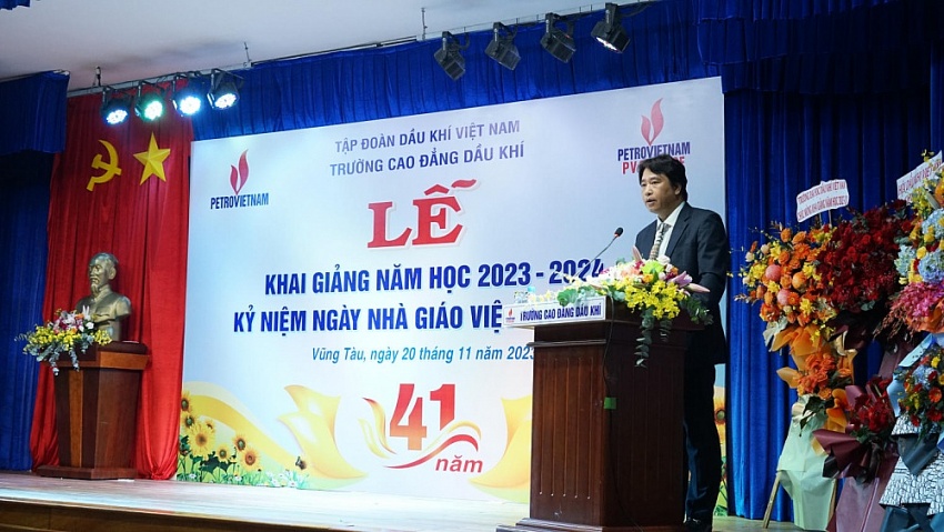 Trường Cao đẳng Dầu khí khai giảng năm học mới 2023-2024